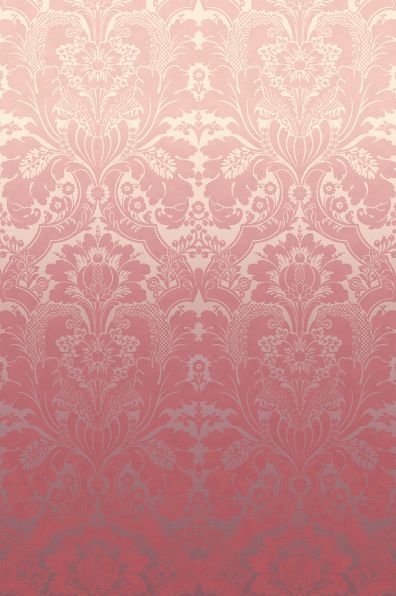 St James S Park Cherry Fade Wallpaper Little Greene