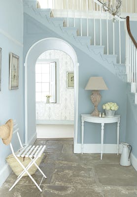 Bone China Blue Hallway