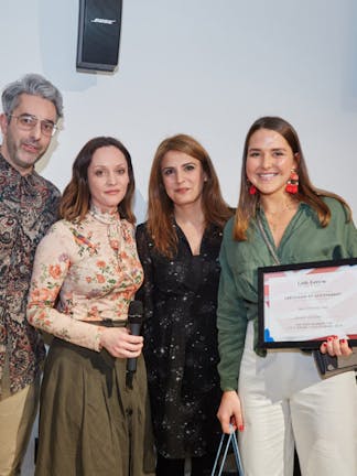 Left to right: Robert Paul, Jenny Luck, Laoura Engelzou, Azure Lamusse