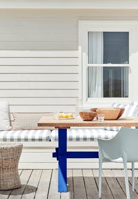 Linen Wash Dining Space